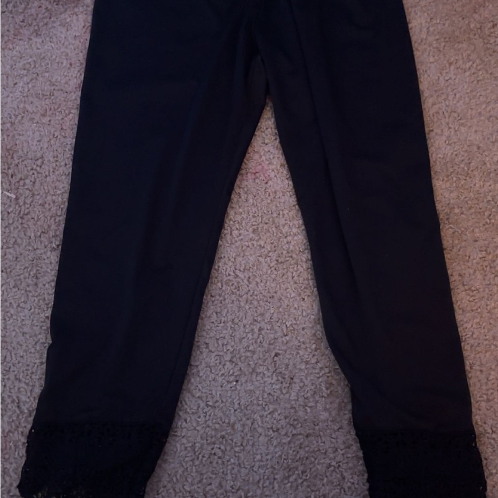 SHEIN Black Curve Pants